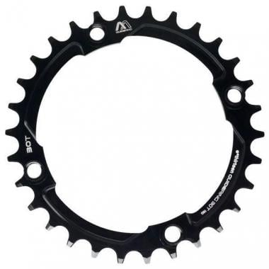 E.THIRTEEN GUIDERING M NARROW WIDE 8/9/10/11/12 Speed Single Chainring 4 Arms 104 mm Black 0