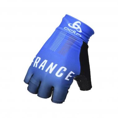 ODLO FRANCE Short Finger Gloves Blue 0