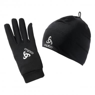 Pack ODLO POLYKNIT Mütze + Handschuhe Schwarz  0