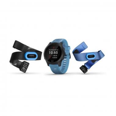 Montre GPS GARMIN FORERUNNER 945 Pack triathlon Noire Bracelet Noir + Bleu  + Quick Release Kit  + HRM-Tri + HRM-Swim GARMIN Probikeshop 0