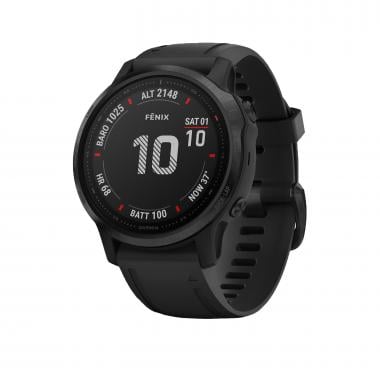 Relógio GPS GARMIN FENIX 6S PRO Black Bracelete Preto 0