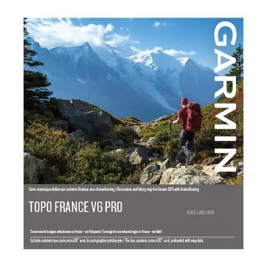 GARMIN TOPO Topographic Map France v6 PRO Mountain 0