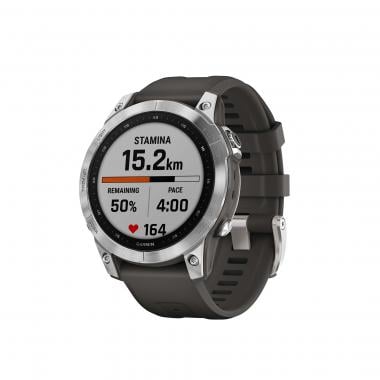 GPS-Uhr GARMIN FENIX 7 Silber Armbandfarbe Grau 0